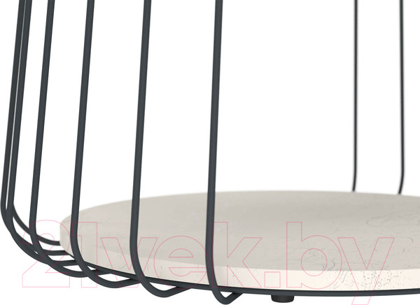 Изображение товара Журнальный столик Sheffilton SHT-CT70 (харро/антрацит МДФ/металл)