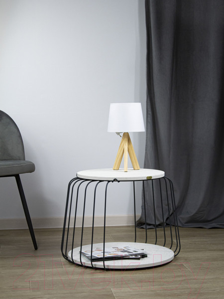 Изображение товара Журнальный столик Sheffilton SHT-CT70 (харро/антрацит МДФ/металл)