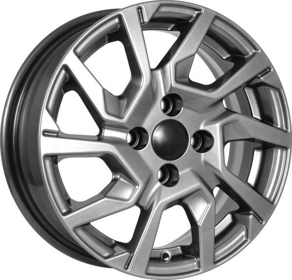 Изображение товара Литой диск KDW KD1420 (КС1090-03) 14x5.5" 4x100мм DIA 60.1мм ET 40мм (Grey Painted)