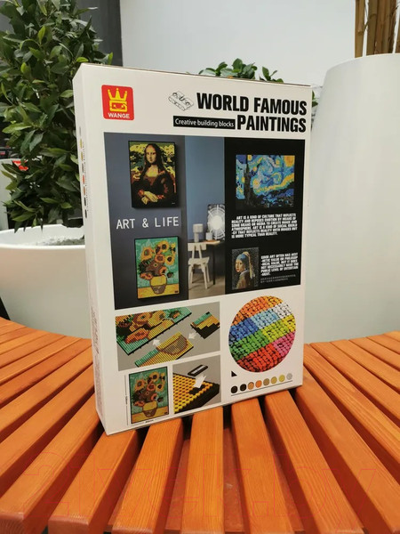 Изображение товара Микроконструктор Wange Картина Подсолнухи / 143656 (3262эл)