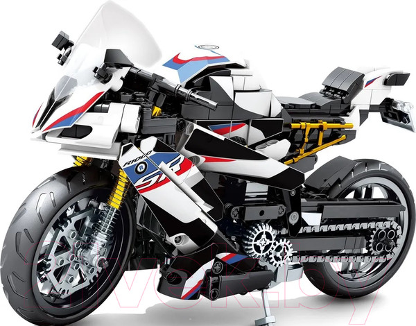 Изображение товара Конструктор Sembo Мотоцикл Мото-лед 169451 (814эл)