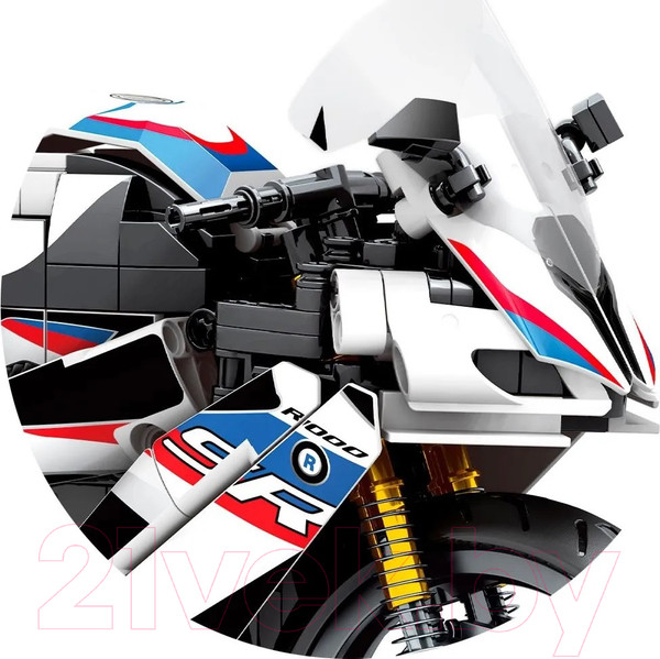 Изображение товара Конструктор Sembo Мотоцикл Мото-лед 169451 (814эл)