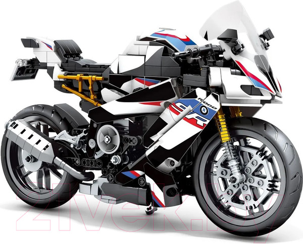 Изображение товара Конструктор Sembo Мотоцикл Мото-лед 169451 (814эл)