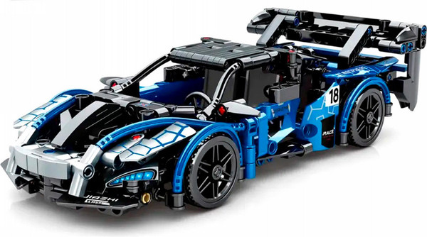 Изображение товара Конструктор Sembo Гоночный автомобиль 170957 (491эл)