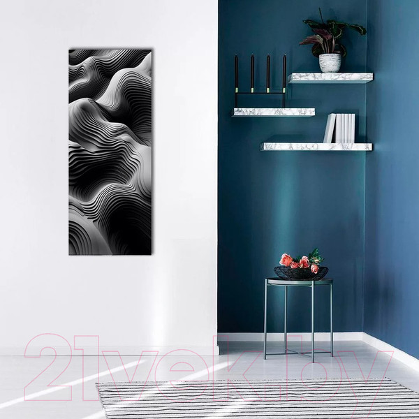 Изображение товара Картина на стекле Stamprint Глубина 2 AR081 (125x50)