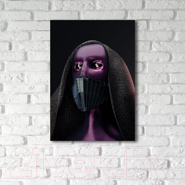 Изображение товара Картина на стекле Stamprint Без слов AR066 (100x70)