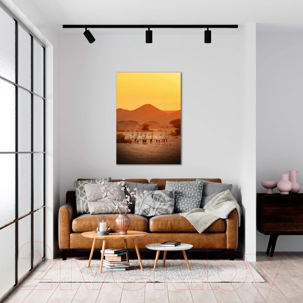 Изображение товара Картина на стекле Stamprint Саванна AN018 (100x70)