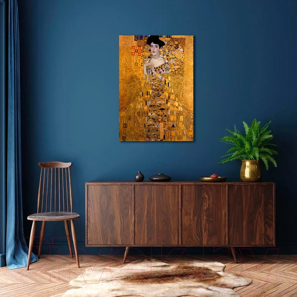 Изображение товара Картина на стекле Stamprint Портрет Адель Блох-Бауэр Г. Климт PT003 (100x70)