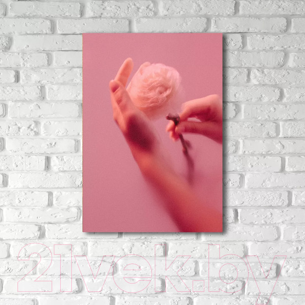 Изображение товара Картина на стекле Stamprint Нежность в руках SP019 (100x70)