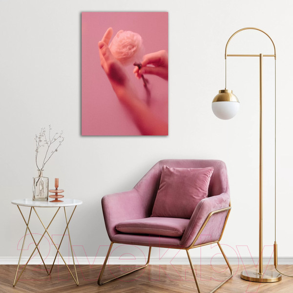 Изображение товара Картина на стекле Stamprint Нежность в руках SP019 (100x70)