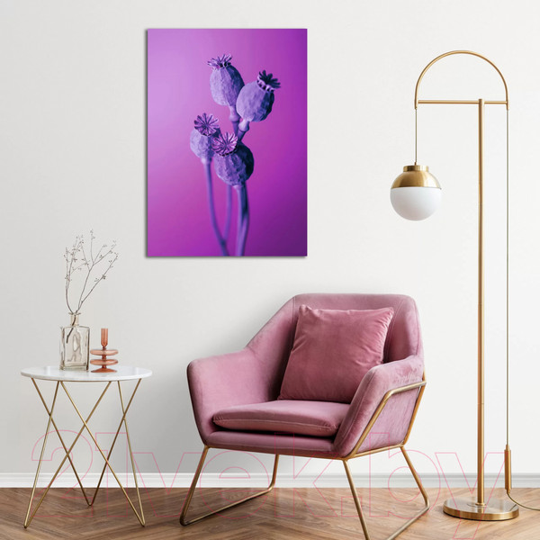 Изображение товара Картина на стекле Stamprint Маки SP022 (100x70)