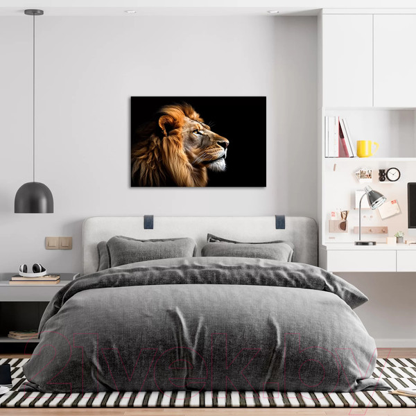 Изображение товара Картина на стекле Stamprint Смотрящий в даль AN014 (80x120)