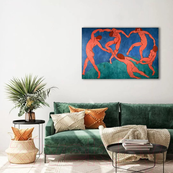 Изображение товара Картина на стекле Stamprint Танец 2 А. Матисс PT018 (80x120)