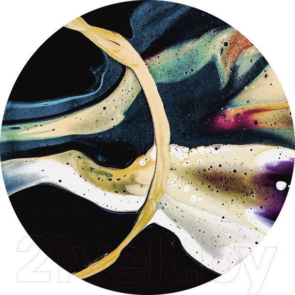 Изображение товара Картина на стекле Stamprint Льющийся круг AR097 (70x70)