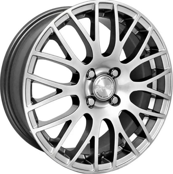 Изображение товара Литой диск Proma GT 16x6.5" 4x108мм DIA 65.1мм ET 26мм Неро