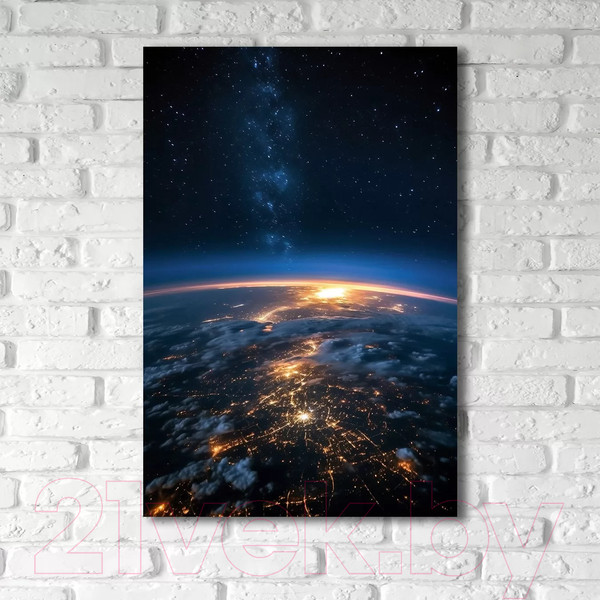 Изображение товара Картина на стекле Stamprint Первые лучи SC001 (120x80)