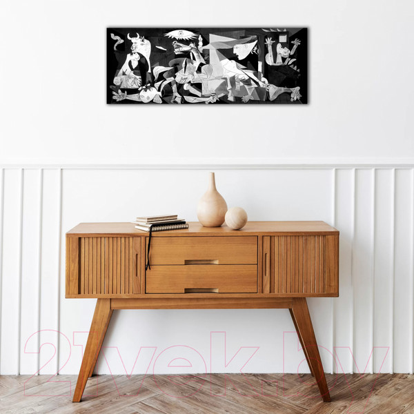 Изображение товара Картина на стекле Stamprint Гернила П. Пикассо PT029 (30x80)