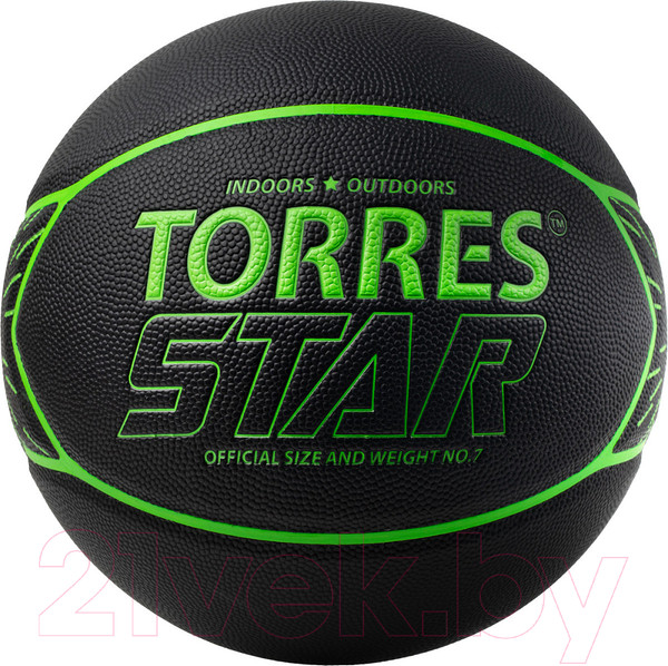 Изображение товара Баскетбольный мяч Torres Star B323127 (размер 7)