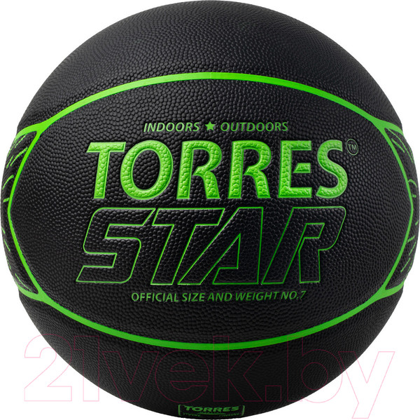 Изображение товара Баскетбольный мяч Torres Star B323127 (размер 7)