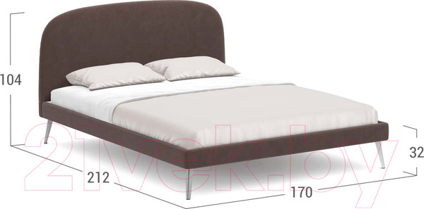 Изображение товара Двуспальная кровать Moon Family 1234 / MF007463