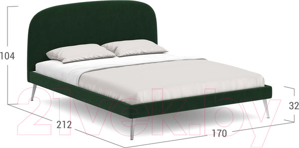 Изображение товара Двуспальная кровать Moon Family 1234 / MF009477