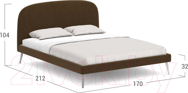 Изображение товара Двуспальная кровать Moon Family 1234 / MF009447