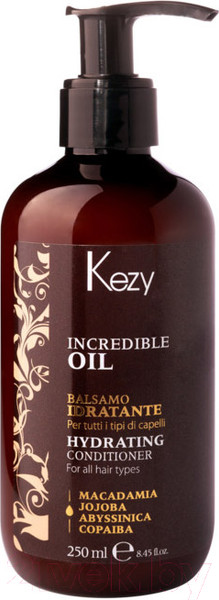 Изображение товара Кондиционер для волос Kezy Hydrating Увлажняющий для всех типов волос (250мл)