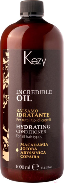 Изображение товара Кондиционер для волос Kezy Hydrating Увлажняющий для всех типов волос (1л)