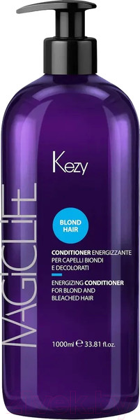 Изображение товара Кондиционер для волос Kezy Conditioner For Blond And Bleached Hair Укрепляющий (1л)
