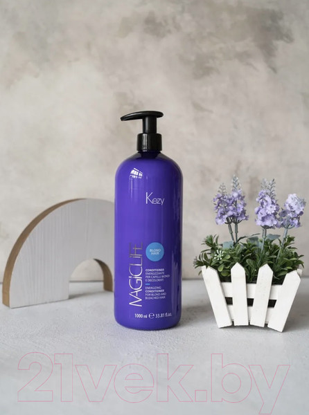 Изображение товара Кондиционер для волос Kezy Conditioner For Blond And Bleached Hair Укрепляющий (1л)