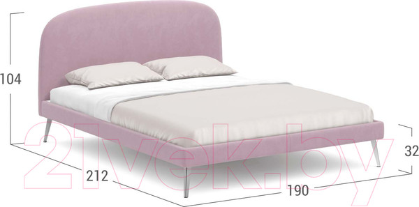 Изображение товара Двуспальная кровать Moon Family 1234 / MF007482