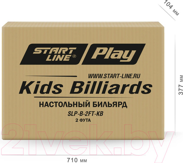 Изображение товара Настольный бильярд Start Line Kids Billiards SLP-B-2FT-KB
