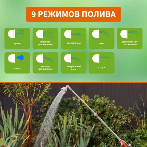 Изображение товара Распылитель для полива Четыре сезона 62-0294