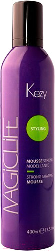 Изображение товара Мусс для укладки волос Kezy Strong Shaping Mousse Моделирующий сильной фиксации (400мл)