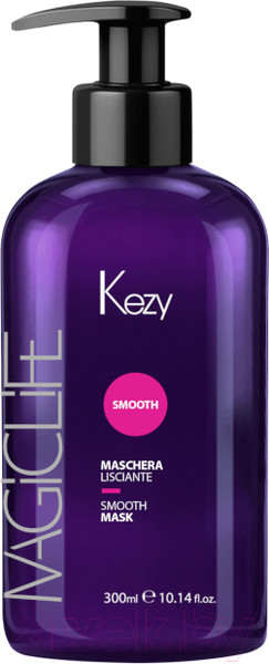 Изображение товара Маска для волос Kezy Smooth Mask Разглаживающая для вьющихся, непослушных волоc (300мл)