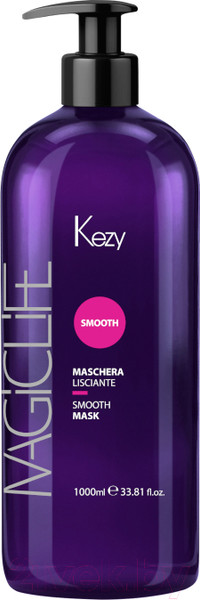 Изображение товара Маска для волос Kezy Smooth Mask Разглаживающая для вьющихся, непослушных волоc (1л)