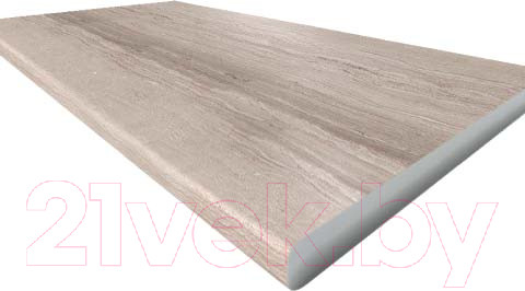 Изображение товара Кухонный гарнитур Интерлиния Мила Gloss 60-21 (белый глянец/керамика/травертин серый)