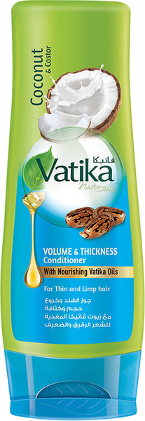 Изображение товара Кондиционер для волос Dabur Vatika Naturals Volume & Thickness Для придания объема (400мл)