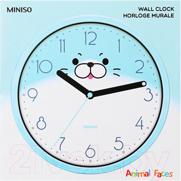 Изображение товара Настенные часы Miniso Animal Faces Collection / 1247