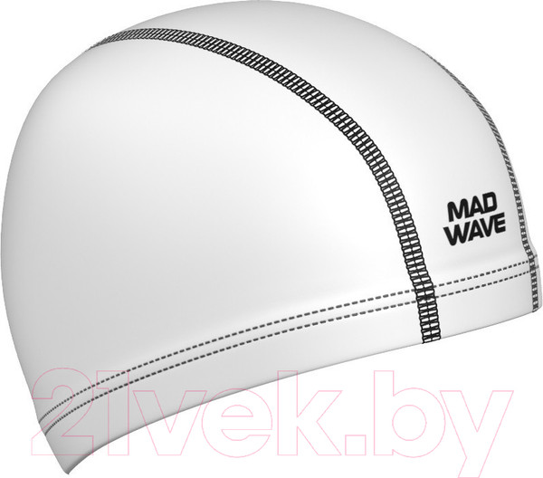 Изображение товара Шапочка для плавания Mad Wave Lycra Ergofit (белый)