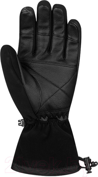 Изображение товара Перчатки лыжные Reusch Yeta / 6331152-7024 (р-р 7, Black/Shiny Silver)