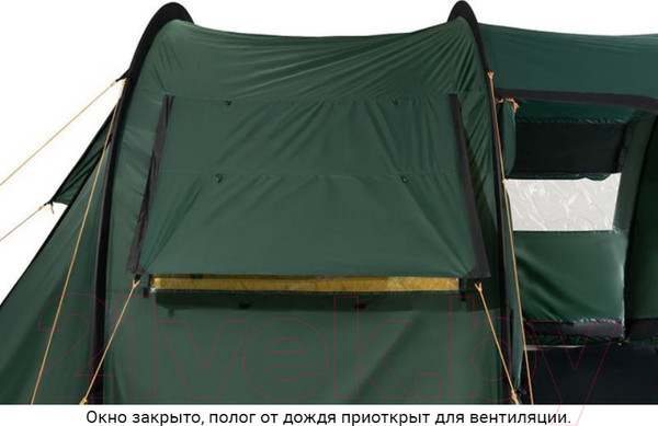 Изображение товара Палатка Alexika Carolina 5 Luxe / 9171.5101 (зеленый)