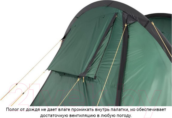 Изображение товара Палатка Alexika Carolina 5 Luxe / 9171.5101 (зеленый)