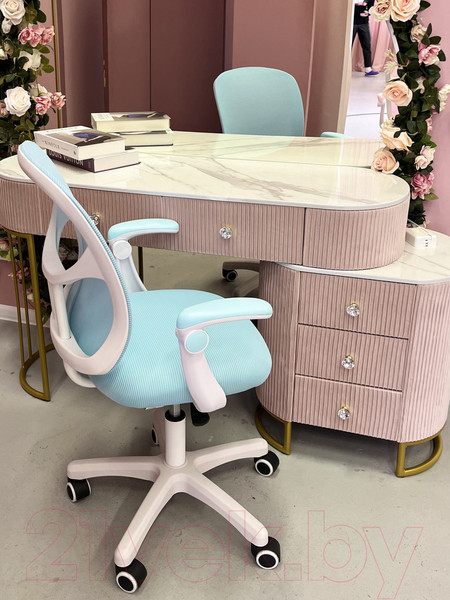 Изображение товара Кресло офисное Calviano Lovely (голубой)