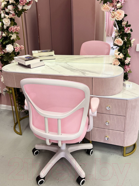 Изображение товара Кресло офисное Calviano Lovely (розовый)