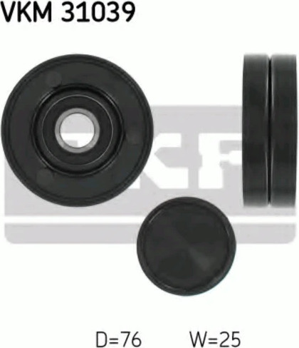Изображение товара Натяжной ролик ремня генератора SKF VKM31039