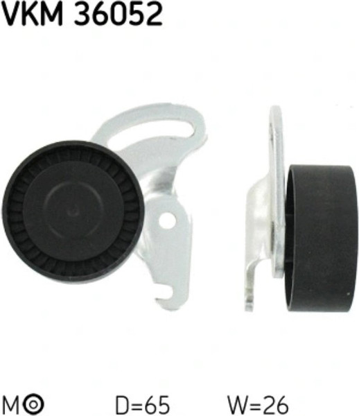 Изображение товара Натяжной ролик ремня генератора SKF VKM36052