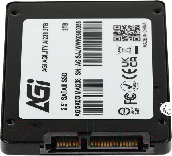 Изображение товара SSD диск AGI AI238 2TB (AGI2K0GIMAI238)