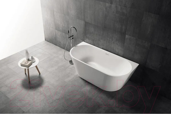 Изображение товара Ванна акриловая Abber AB9216-1.7MW (белый матовый)