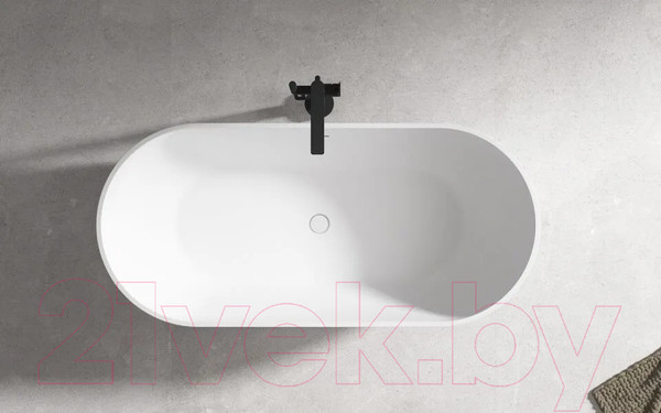 Изображение товара Ванна акриловая Abber AB9241MW (белый матовый)